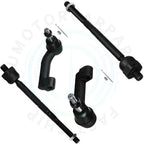 Set of 4 Front Inner Outer Tie Rod Ends for Ford Expedition F-150 (2009–2016)