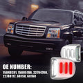 2X LED License Plate Tag Light Kit for Chevy Suburban 1500 2500 (2000–2006)
