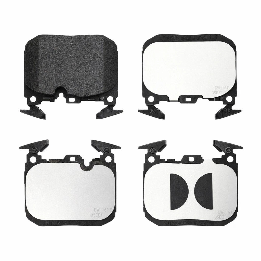 Set of 4 Front Disc Brake Pads for BMW 335i, 335i xDrive, 435i (2011–2017) 34116865460