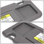 OE Style Left Driver Sun Visor for Honda Civic (2006–2011) Grey