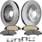 Front Brake Disc Rotor and Pad Kit for Chevy Tahoe, Suburban 1500 (2007–2008)