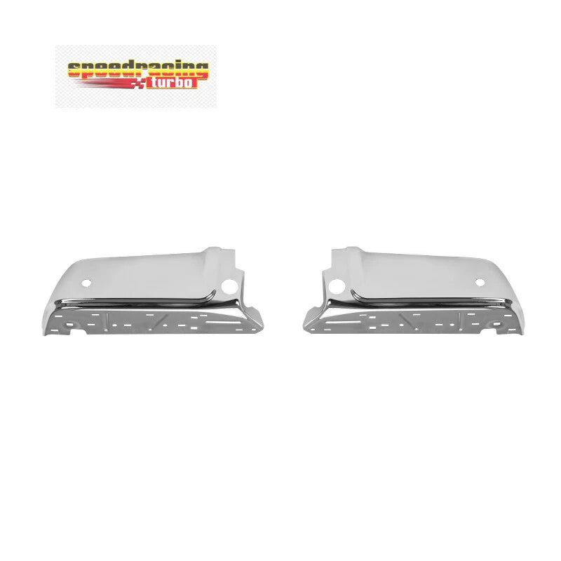 Chrome Bumper End Set for Ford F450 F550 SD (2008–2016) W/ Park