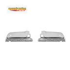 Chrome Bumper End Set for Ford F450 F550 SD (2008–2016) W/ Park