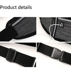 Waist Pack for Outdoor Travel Sports (Cellphone Key Pouch)