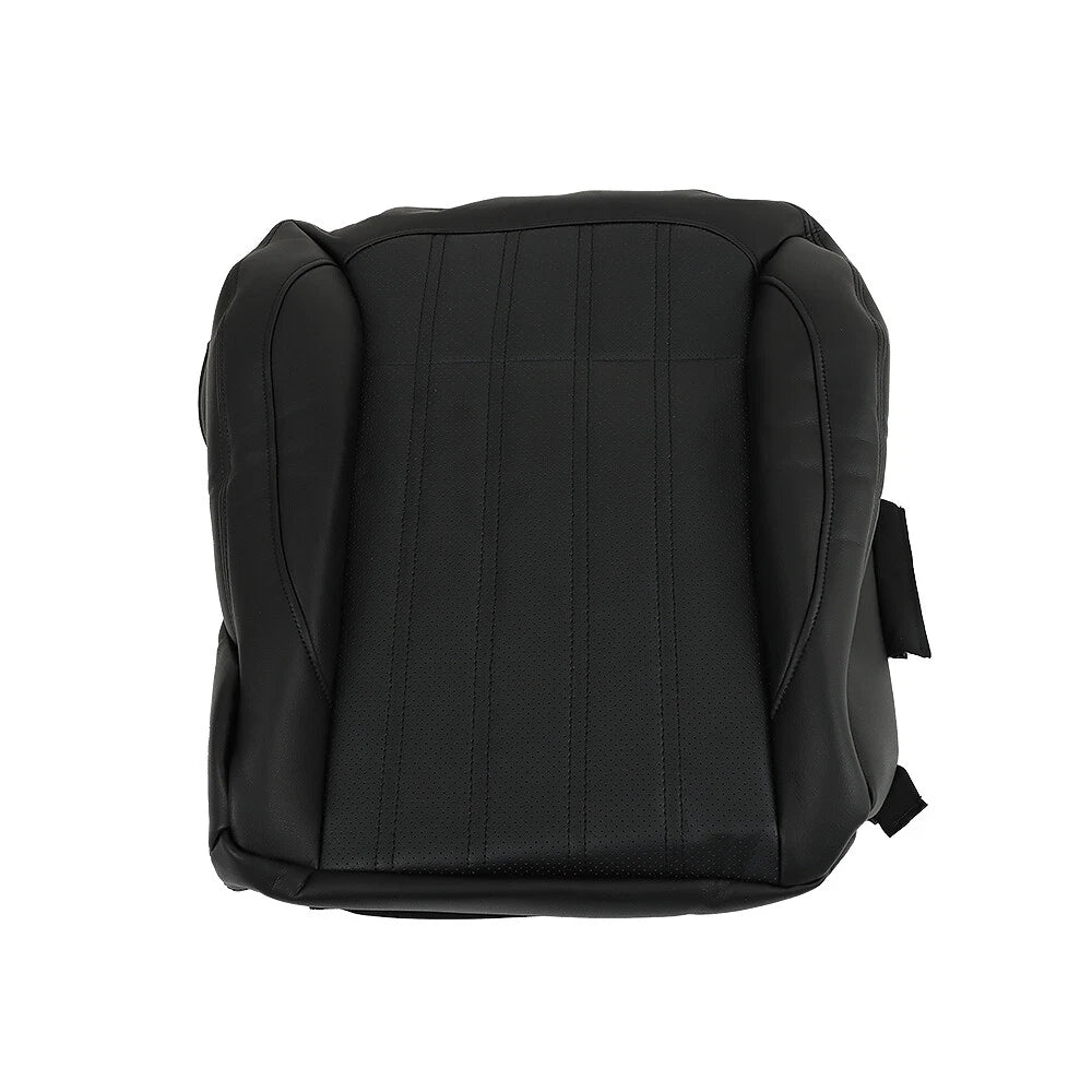 Leather Black Driver Bottom Seat Cover for Mercedes Benz GL350 GL450 (2013â2016)