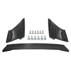 Mugen Style Black Primed Trunk Wing Spoiler for Honda Civic 4DR Sedan