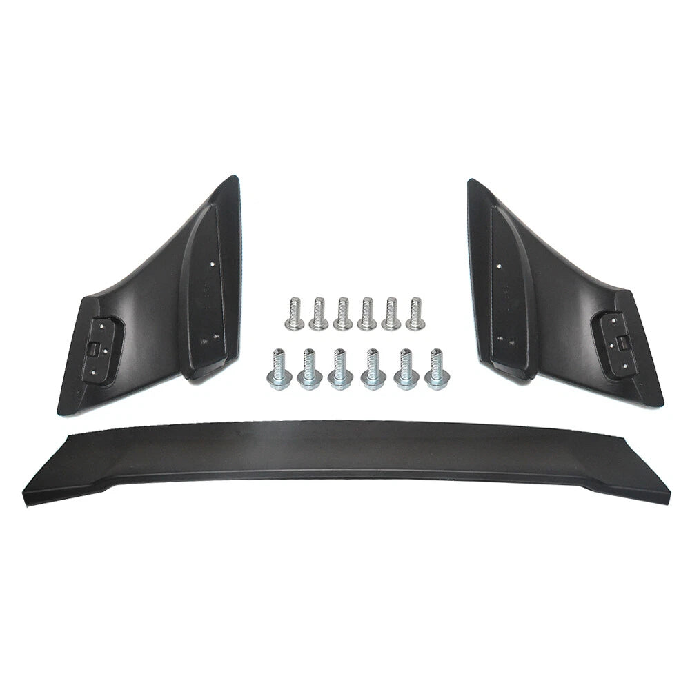 Mugen Style Black Primed Trunk Wing Spoiler for Honda Civic 4DR Sedan