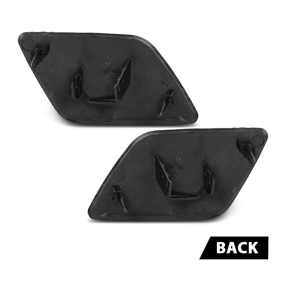 Set of 2 Headlight Washer Cover Caps for Audi A6 Quattro (2005–2008)