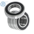 Set of 4 6209-2RS Deep Groove Ball Bearings 45mm ID 85mm OD 19mm