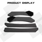 Carbon Fiber Front Bumper Lip for Honda Civic (2016–2021) + Strut Rods