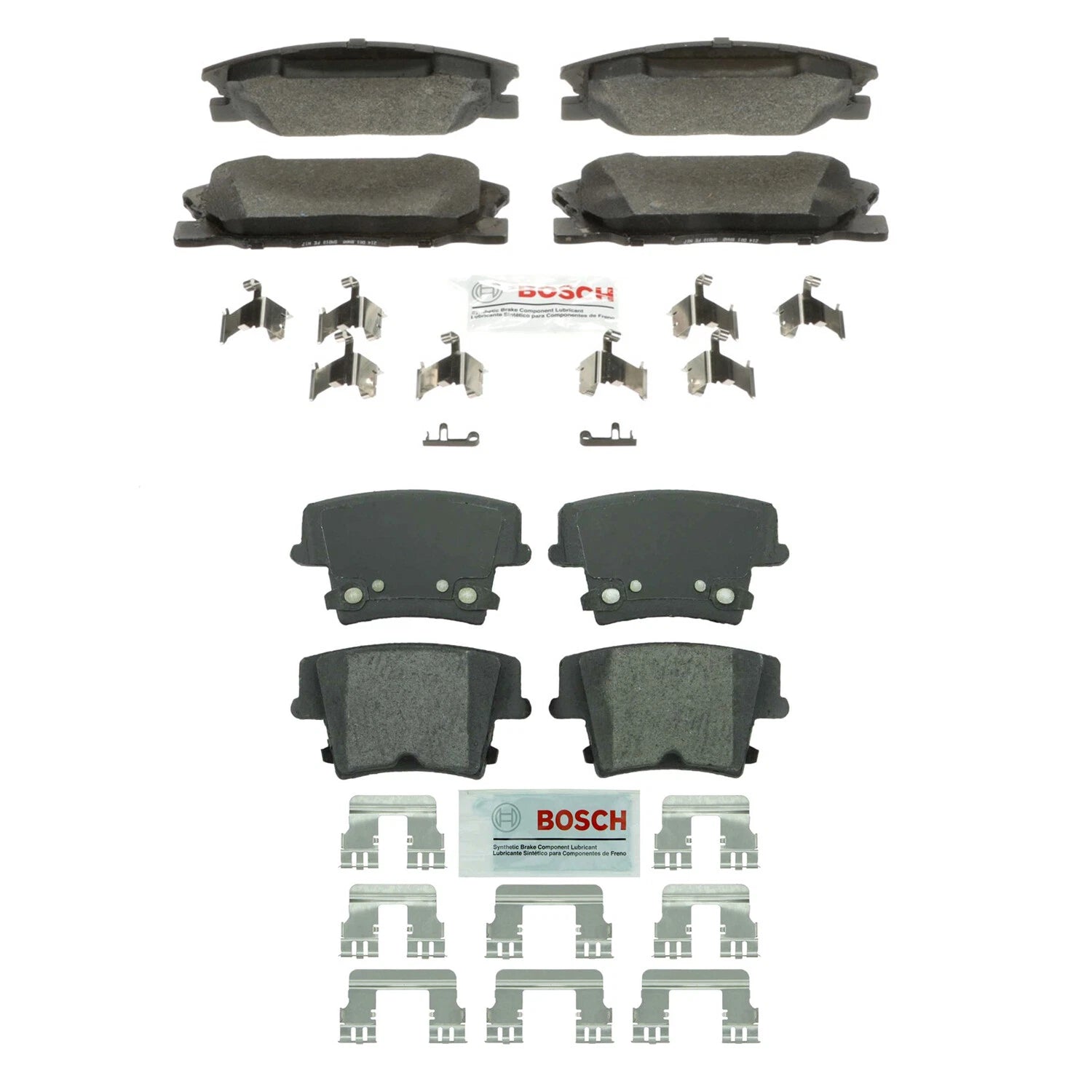 Bosch Blue Disc Brake Pad Set with Hardware for Charger (2020)