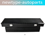 Black Aluminum Tool Box for Truck Pickup Trailer Storage (70"x20"x14.75")