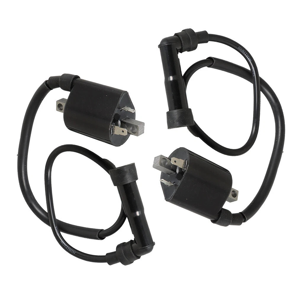 Set of 2 Ignition Coils for Yamaha Virago XV700 XV750 XV1000 XV1100 (1981–1999)