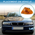 1 Pcs Left Corner Signal Light Cover for BMW 3 Series (1999–2001) No. 63136902765