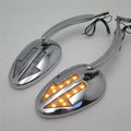 Integrated Arrow LED Turn Signals Mirror for Harley CVO Limited (2015–2021)