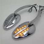 Integrated Arrow LED Turn Signals Mirror for Harley CVO Limited (2015–2021)