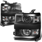 Projector Headlight Lamp for Chevy Silverado 2500HD 3500HD (2015–2019)