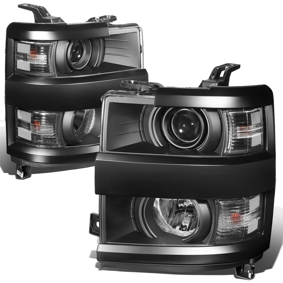Projector Headlight Lamp for Chevy Silverado 2500HD 3500HD (2015–2019)