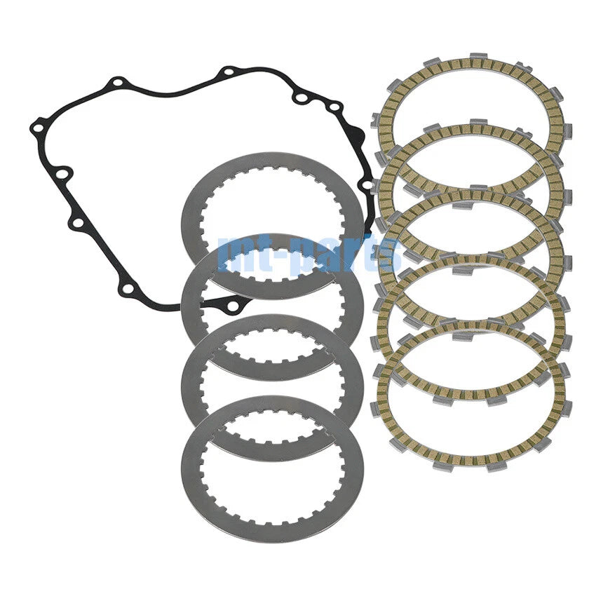 Clutch Friction Steel Plates Gasket for Kawasaki ER250 Z250 ABS/ER300 Z300 (2015–2017)
