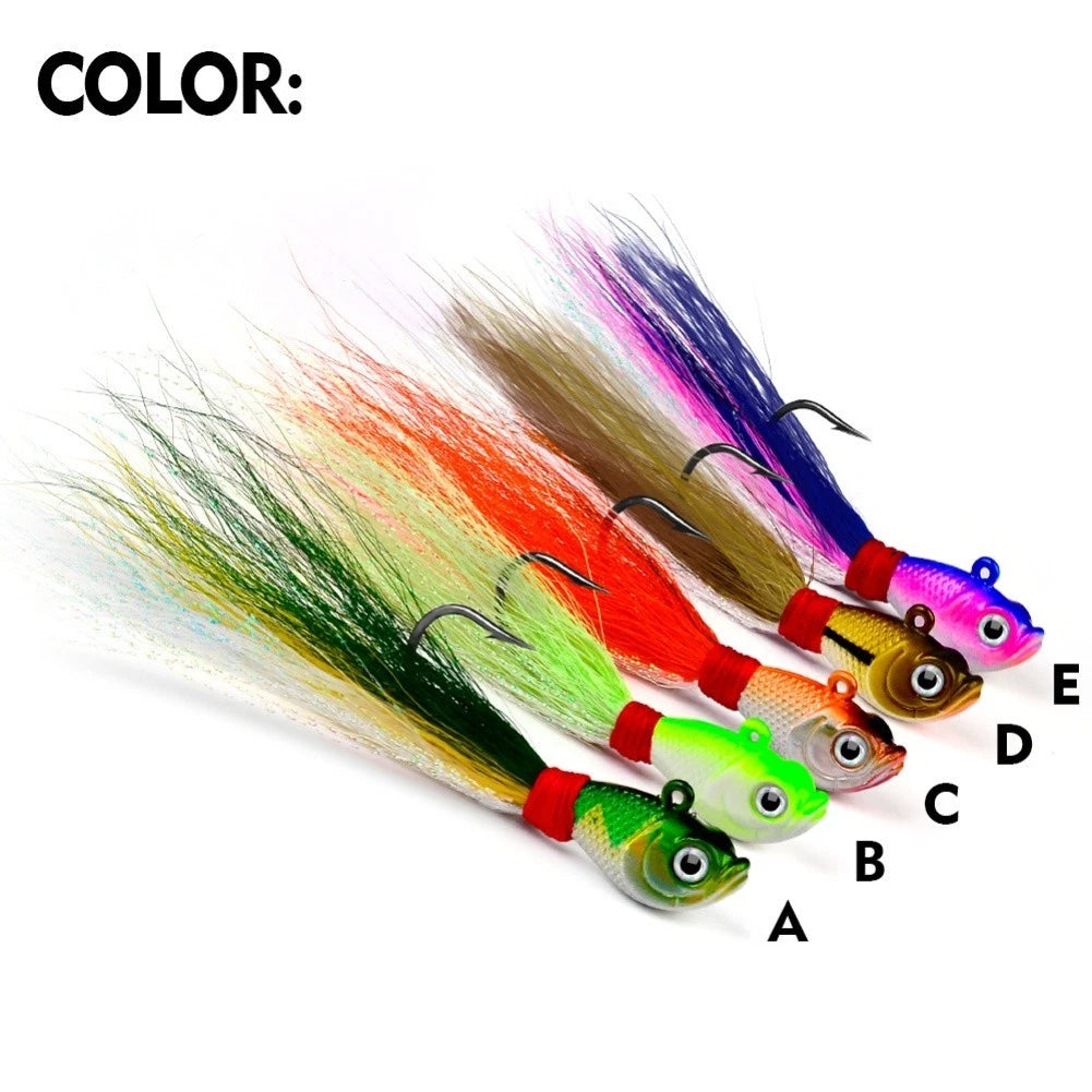 Fishing Hook Metal Jig Lure for Pike Carp Sea Bass