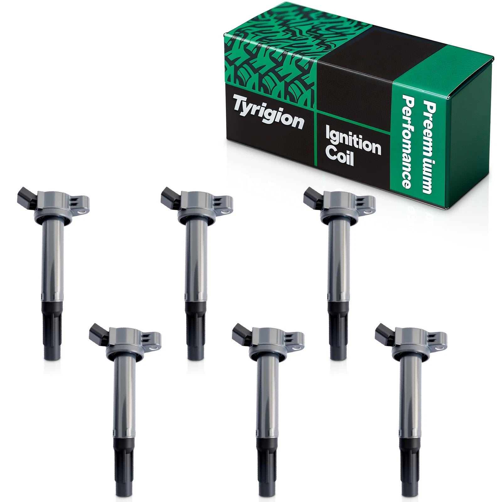 Set of 6 Ignition Coil Packs for Toyota Lexus 3.5L V6 (2005–2015)