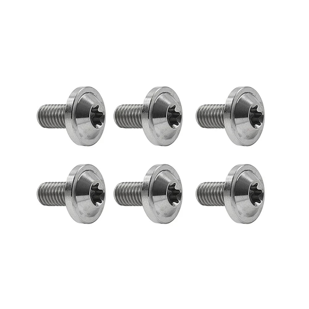 6 x M6x30mm Alloy Torx Head Screws for Bike Motorcycle