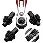 Right Angle Ratchet Screwdriver for Tight Spaces (10mm, 13mm, 16mm Chucks)