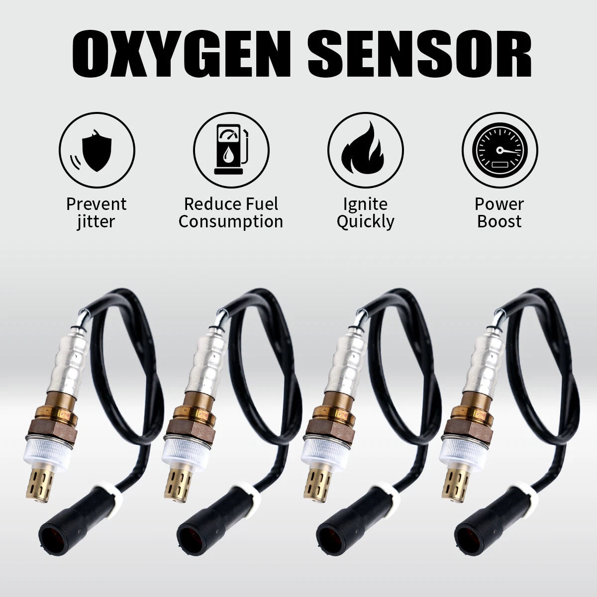Set of 4 O2 Oxygen Sensors 234-4045 for Ford Crown Victoria (1998–2011)