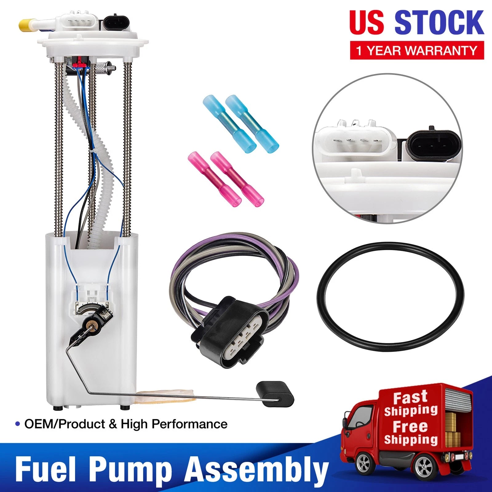 Fuel Pump Assembly for GMC Sonoma 1997–2000 L4 2.2L (E3943M)