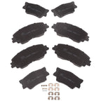 Set of 8 Ceramic Brake Pads for Toyota Camry (2018–2023)