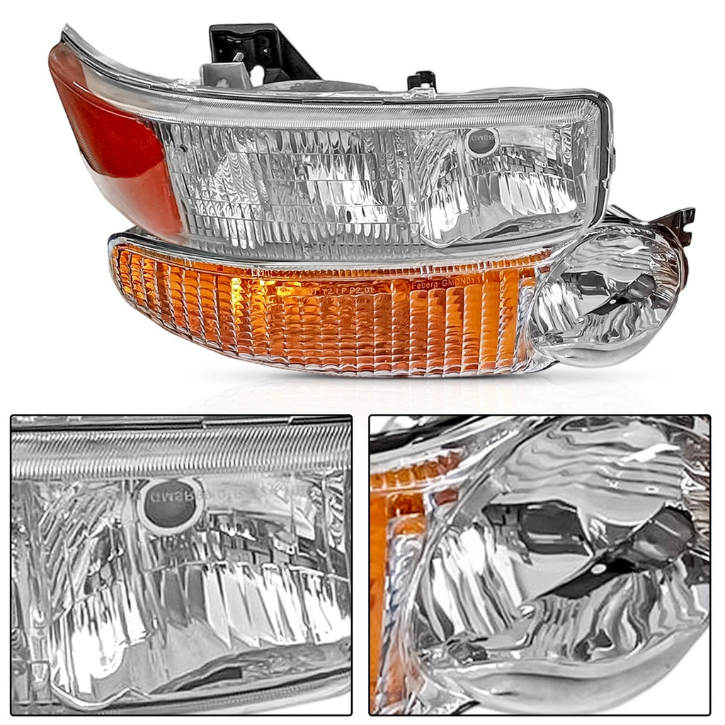 Headlight Kit for GMC Sierra 1500, Yukon (2001-2006)