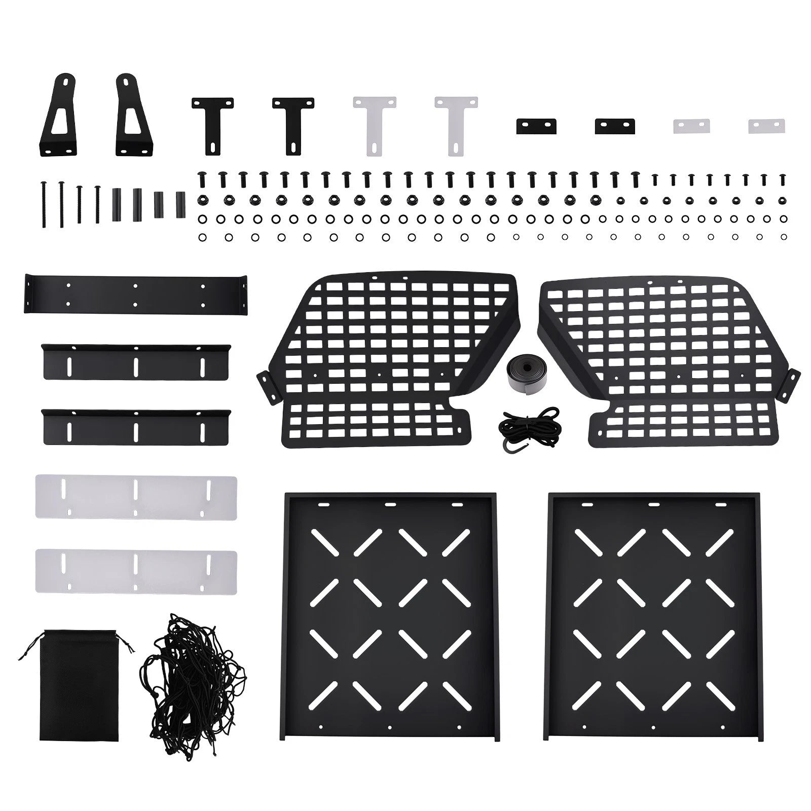 Body Trunk Rack for Toyota 4Runner (2010–2024) 60lb Steel with Net