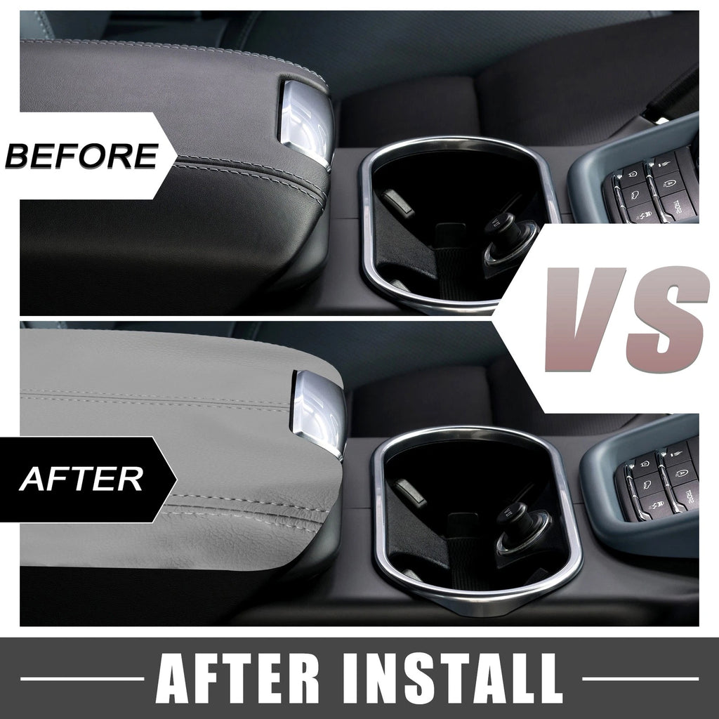 Center Console Armrest Cover for Honda Accord (2008–2012) Gray