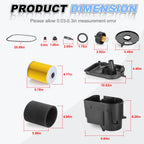 Air Filter Box Cover Cap w/ Seal Hook for Yamaha Golf Cart G2 G5 G8 G9 G11 (1985–1995)