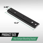 Set of 2 Rear Bumper Brackets for Ford F250 F350 F450 Super Duty