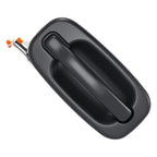 Outer Door Handle Rear Driver Side for GMC Sierra 1500 HD 2001-2007 Black New