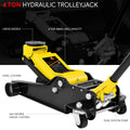 4 Ton Hydraulic Garage Jack for 8000lbs Capacity (4.5-20 in)