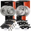 Disc Brake Rotors & Ceramic Pads for Mercedes-Benz ML250 (2015–2015)