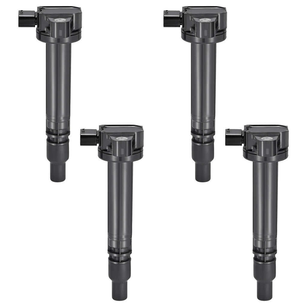 Set of 4 Coils & Plugs for Toyota Tacoma (2000–2004) 4Runner (1999–2000) 2.4L 2.7L