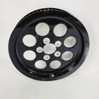 1.5" Wide 70T Gloss Black Pulley for Harley FXR Super Glide (1982–1994, 1999–2000)