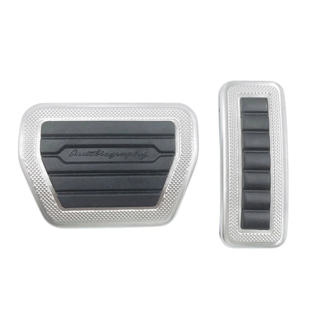 2X Brake Gas Pedal Covers for Land Rover Range Rover Discovery 5 Defender 90 110