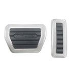 2X Brake Gas Pedal Covers for Land Rover Range Rover Discovery 5 Defender 90 110