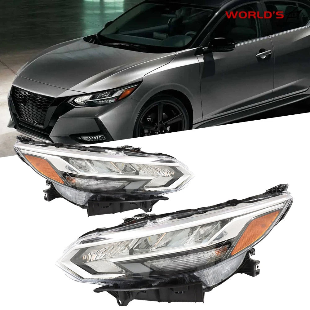 LED Headlights for Nissan Sentra SR (2020–2022) Left + Right Assembly