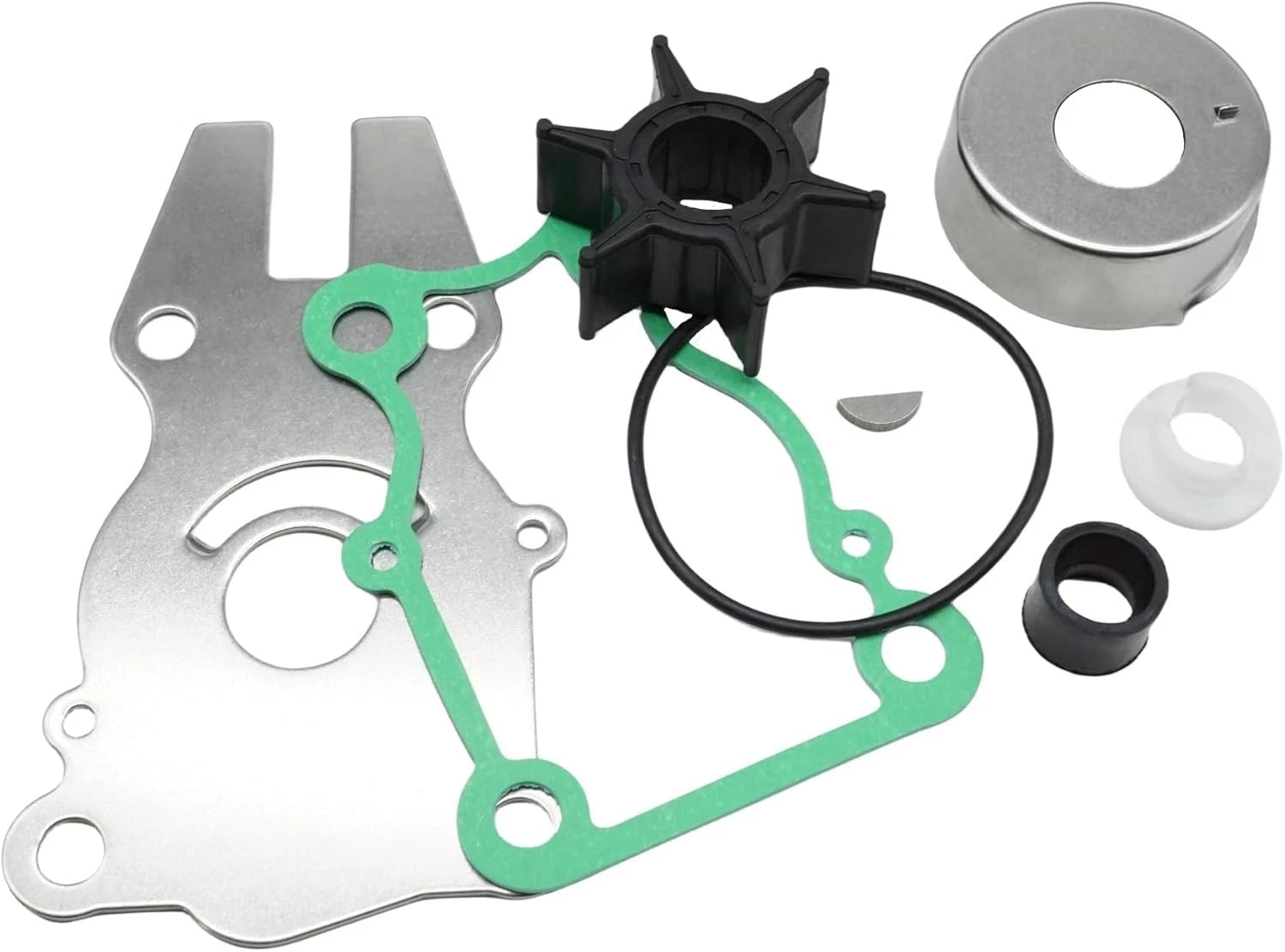 Water Pump Impeller Kit for Yamaha Outboard 40HP 50HP 60HP (1995–2022)