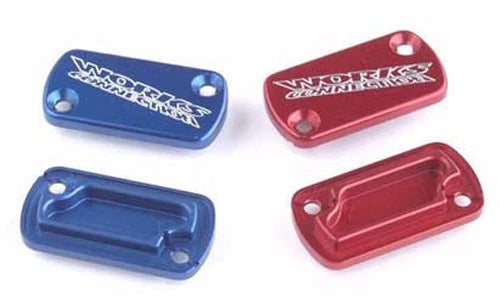 Billet Front Brake Cover for Kawasaki KX85 (2001–2010) - Blue