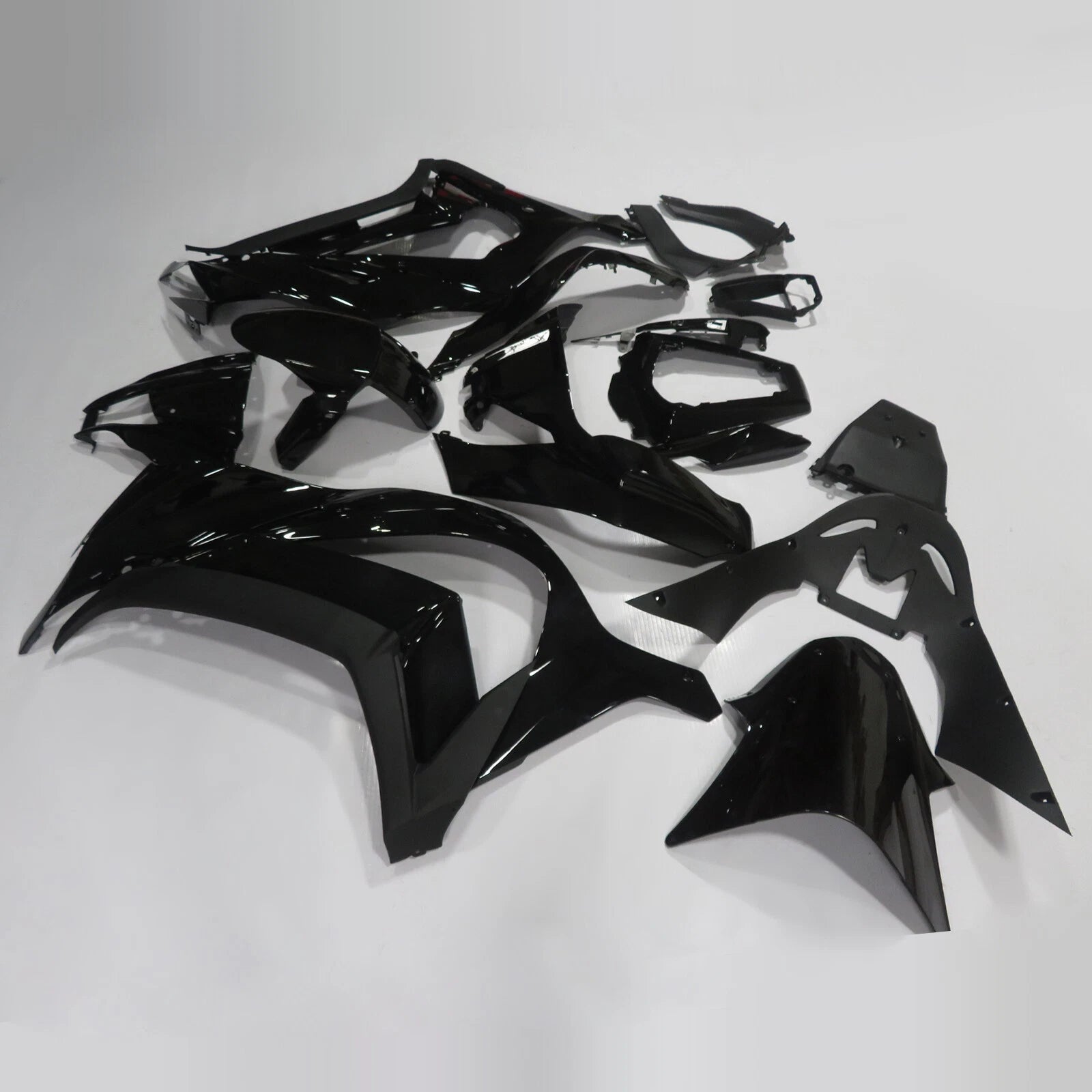 Glossy Black ABS Fairing Kit for Kawasaki Ninja ZX10R (2011–2015)