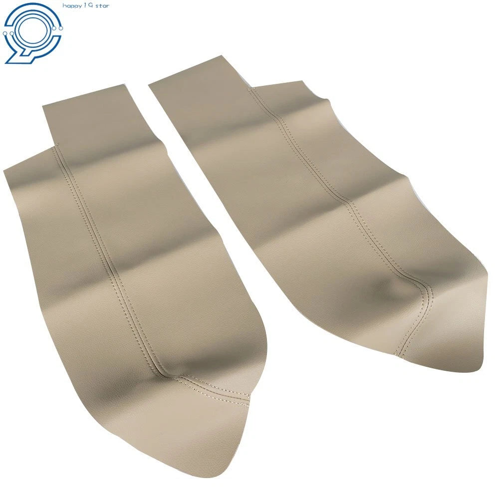 Beige Leather Front Door Panels for Honda CR-V (2007–2012)