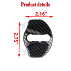 4PCS Door Lock Cover for Tesla Model 3 & Model Y (2017-2024)
