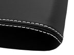 Leather Console Lid Pull Over Cover for Toyota Matrix (2003–2008) White Stitch