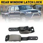 2PC Rear Quarter Window Latch Lock for Toyota Hilux (1997–2004) Tacoma (2000–2004)